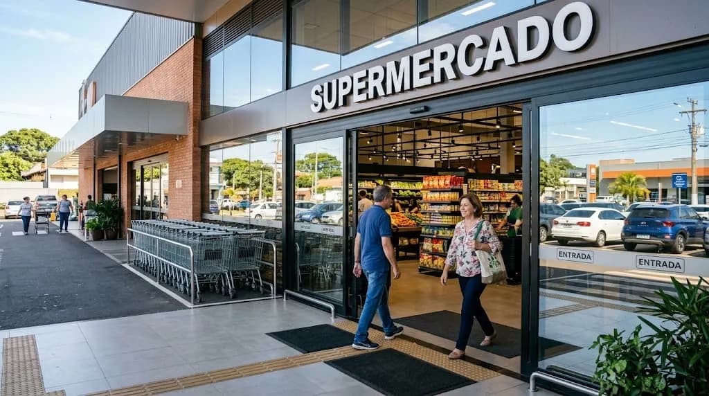 Receita de supermercados cresce três vezes mais que o volume