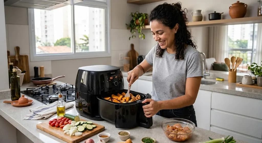 Indústria acelera lançamentos para air fryer, presente em 64% dos lares